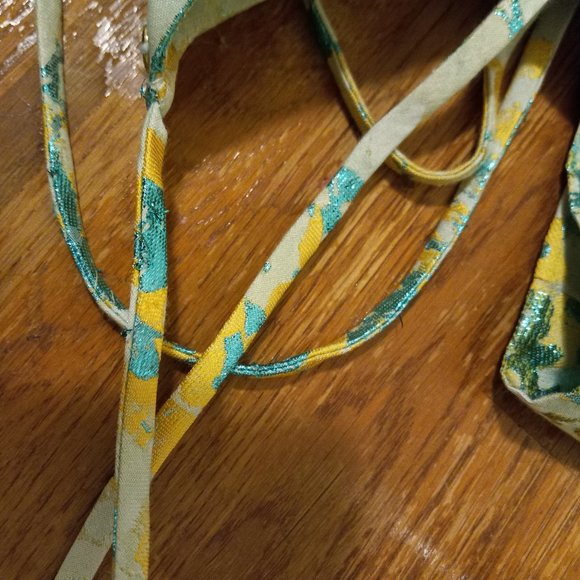 Douglas Hannant Paintbrush Stroke/Splatter Wrap Skirt Abstract Wearable Art - Picture 10 of 15